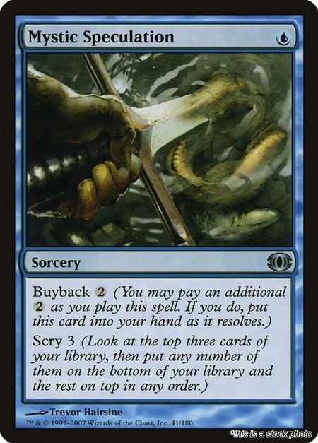 Mystic Speculation