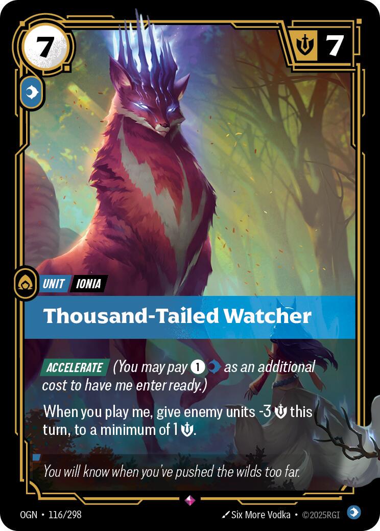 Thousand-Tailed Watcher (116/298) Riftbound
