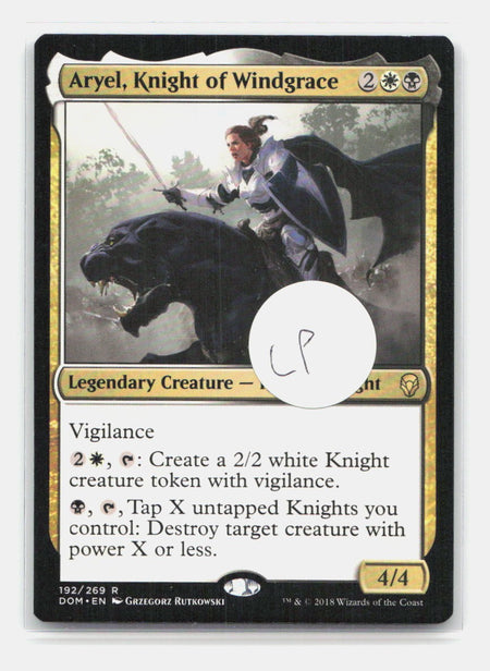 Aryel, Knight of Windgrace