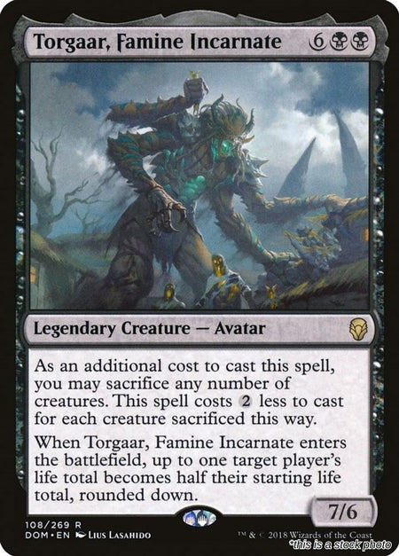 Torgaar, Famine Incarnate