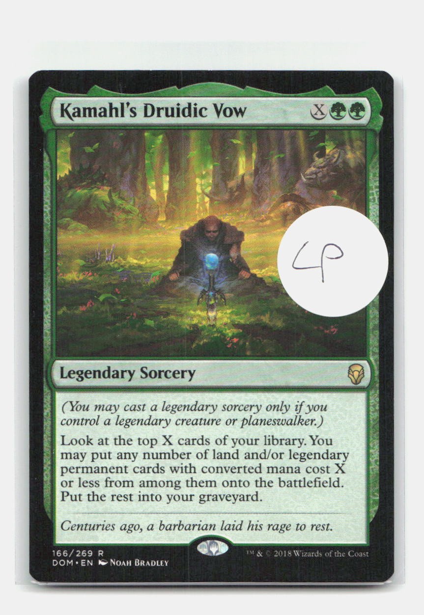 Kamahl's Druidic Vow