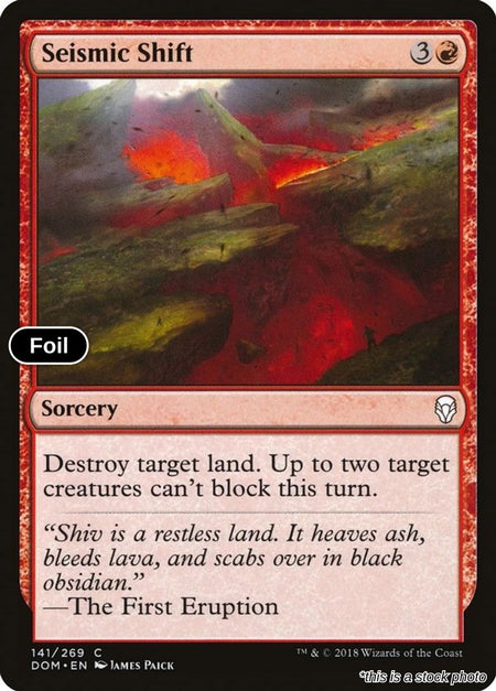 Seismic Shift