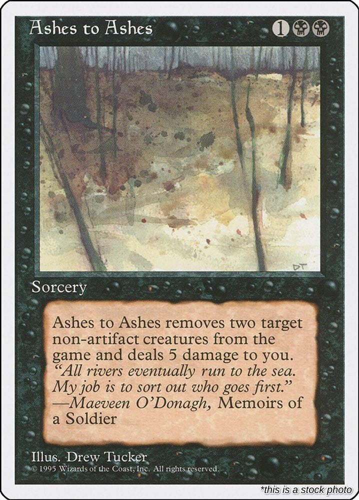 Ashes to Ashes