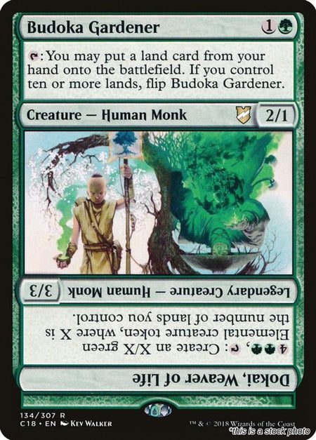 Budoka Gardener // Dokai, Weaver of Life