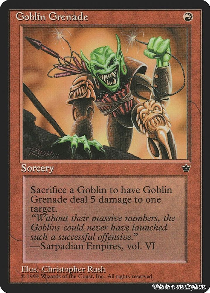 Goblin Grenade (Rush)
