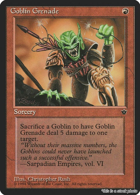 Goblin Grenade (Rush)