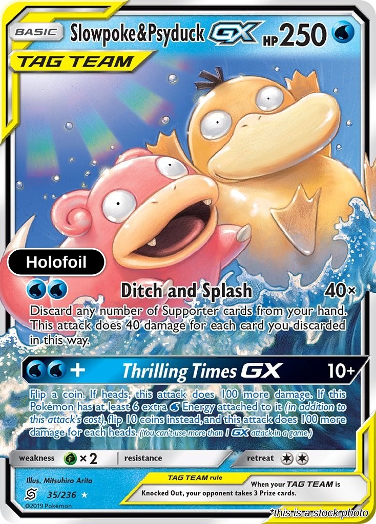 Slowpoke & Psyduck GX