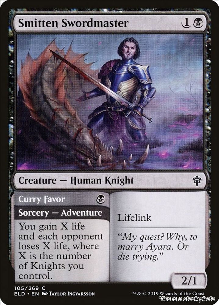 Smitten Swordmaster