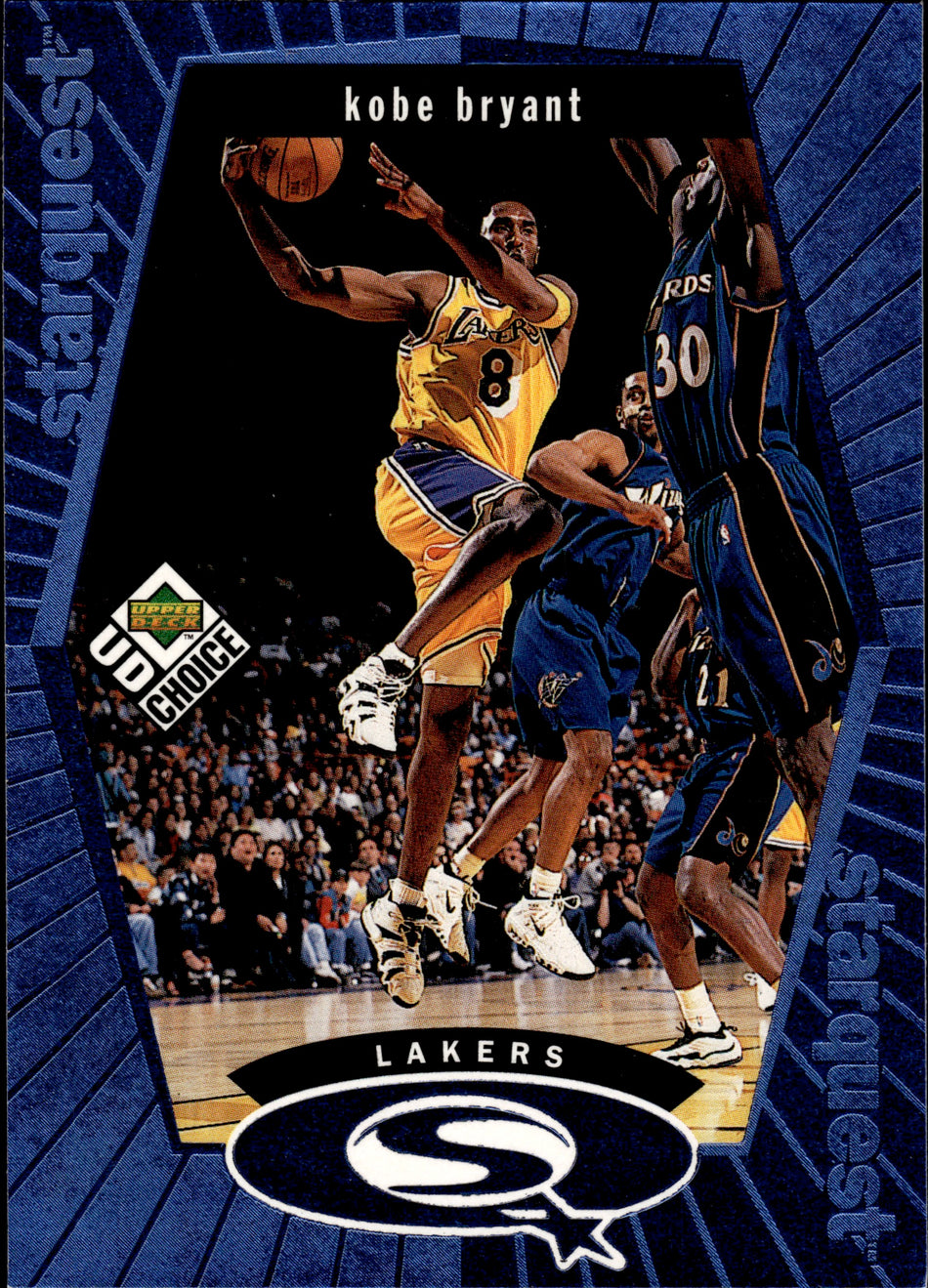 1998 Upper Deck UD Choice Starquest #SQ13 Kobe Bryant