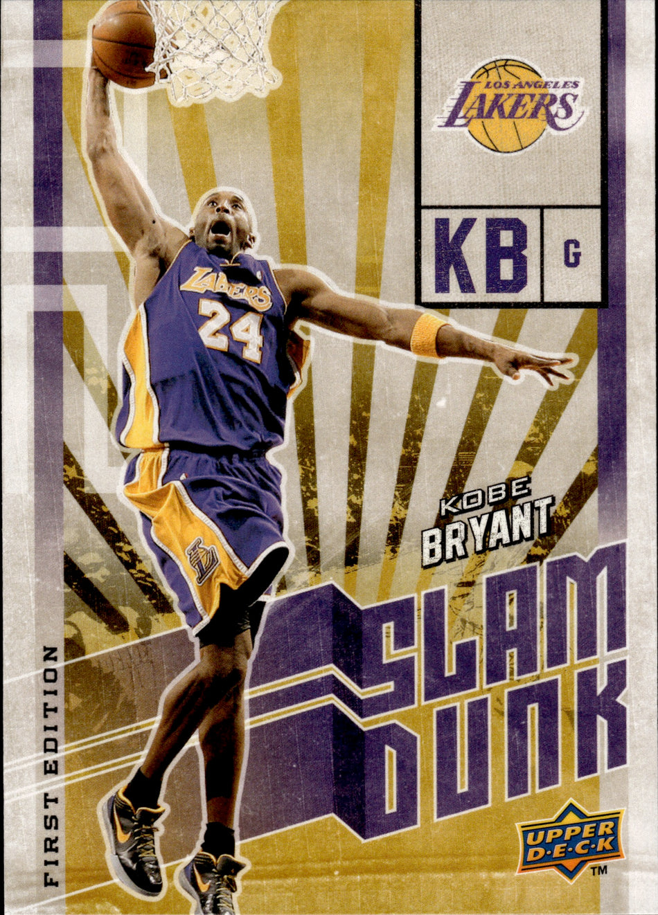 2009 Upper Deck First Edition SD-6 Kobe Bryant