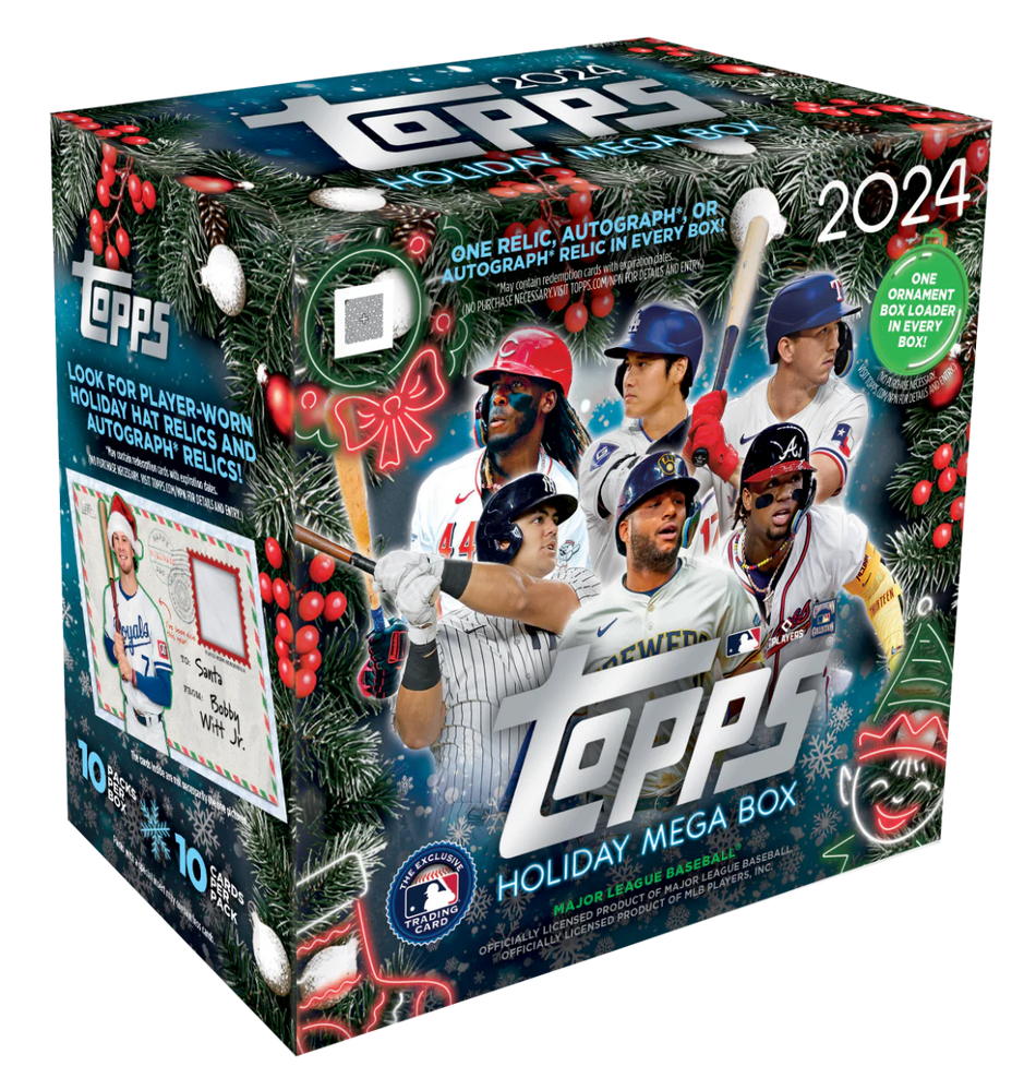 TOPPS HOLIDAY BASEBALL 2024 MEGA BOX