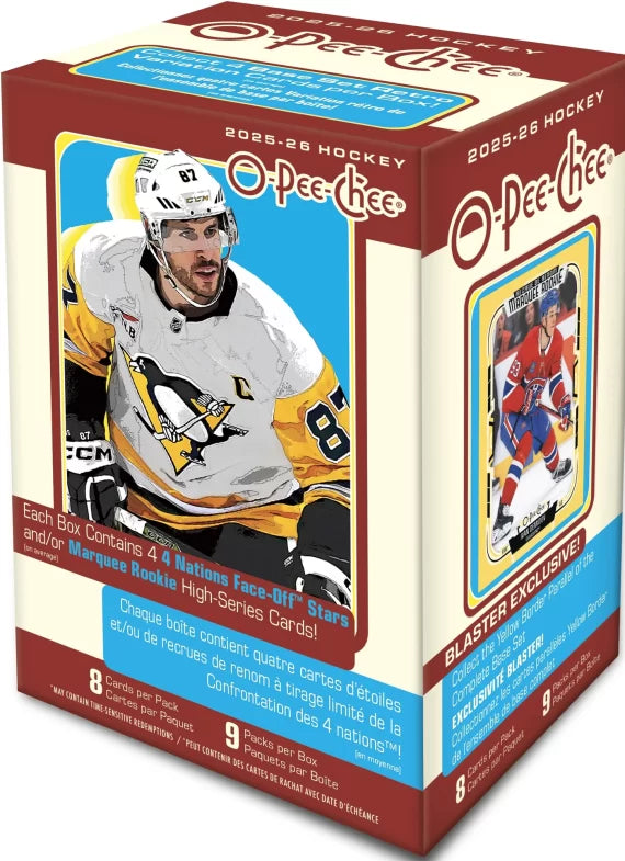 2025-26 Upper Deck O-Pee-Chee Hockey Blaster Box