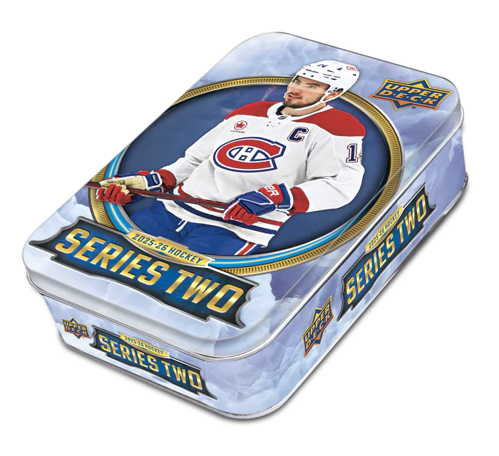 2025-26 Upper Deck Series 2 Hockey Retail Tin