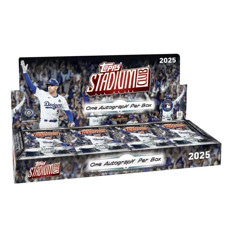 2025 Topps Stadium Club Baseball Hobby Box