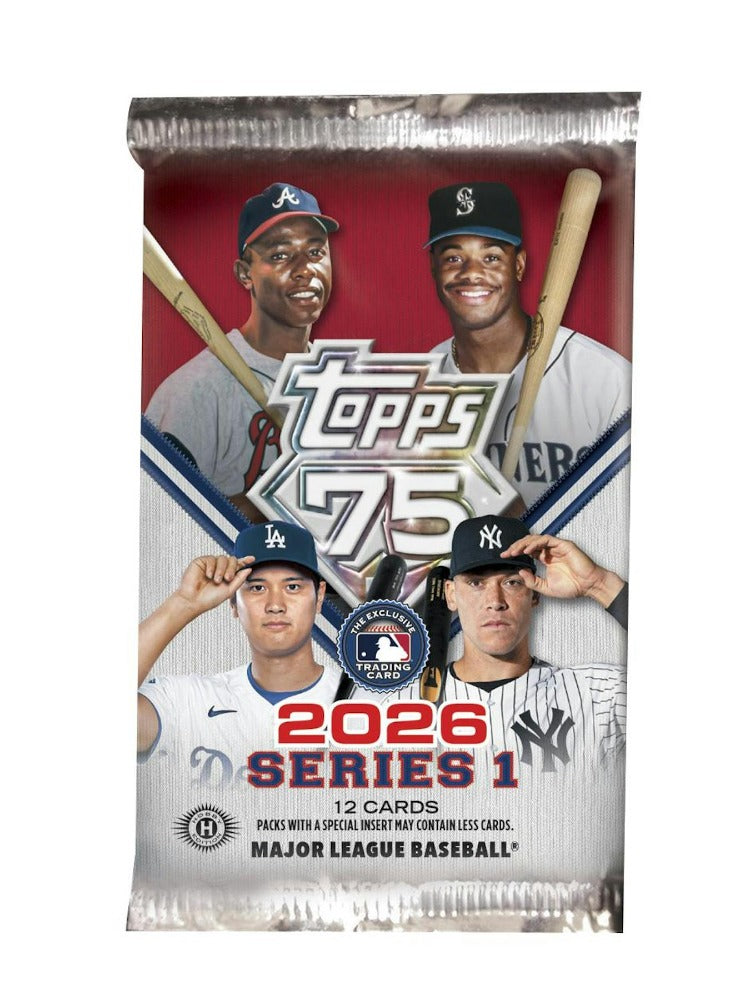 2026 Topps Series 1 Baseball Retail Pack