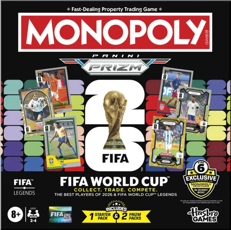 2026 Panini Prizm Soccer Monopoly Game