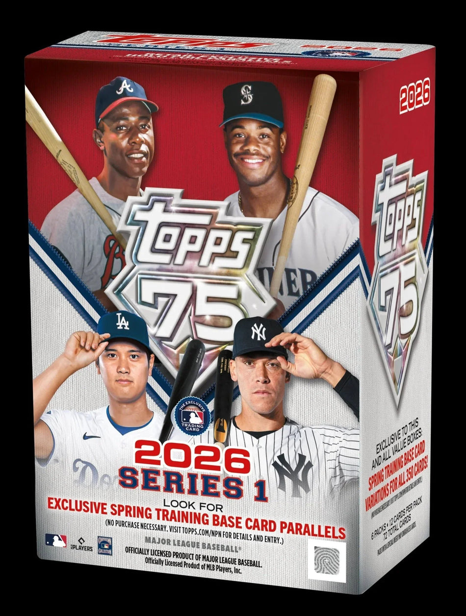 2026 Topps Series 1 Baseball Value Blaster Box Sealed