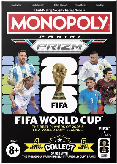 2026 Panini Prizm Soccer Blaster Monopoly