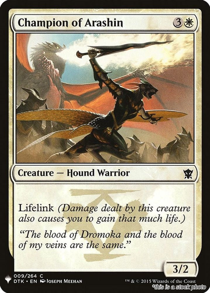 Champion of Arashin