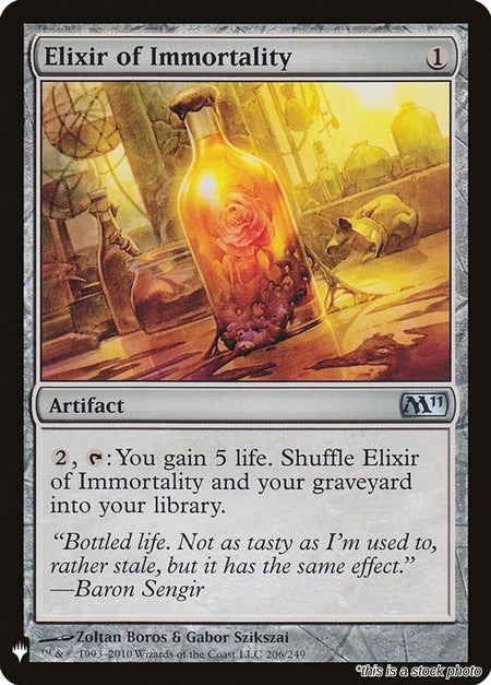 Elixir of Immortality
