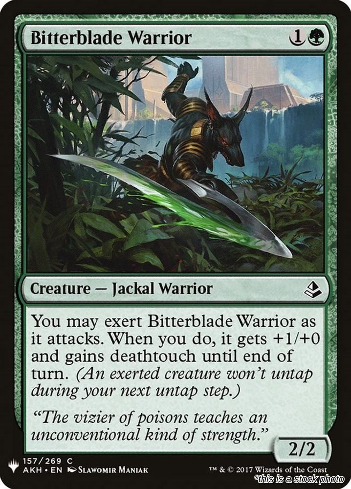 Bitterblade Warrior