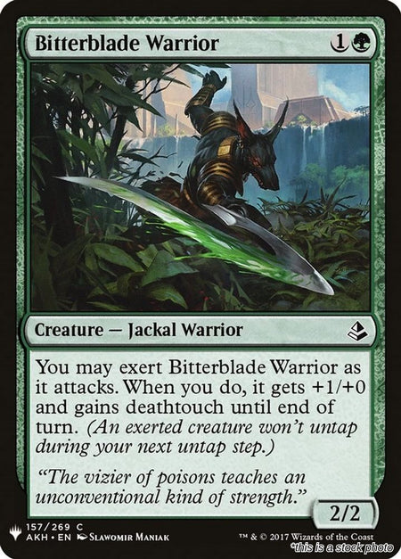 Bitterblade Warrior