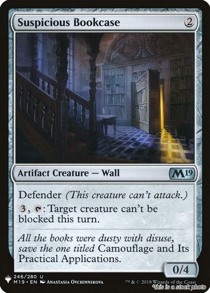 Suspicious Bookcase