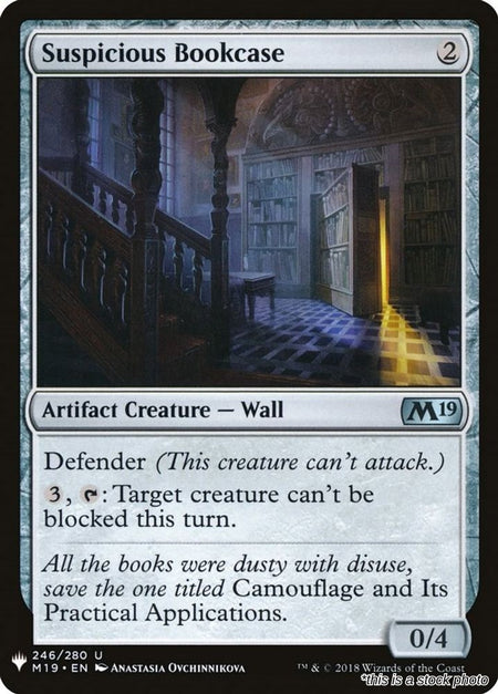 Suspicious Bookcase