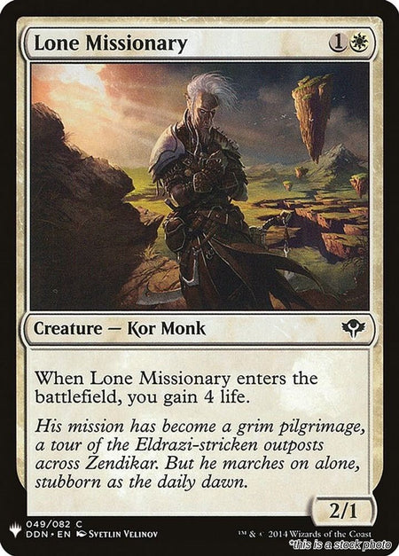 Lone Missionary