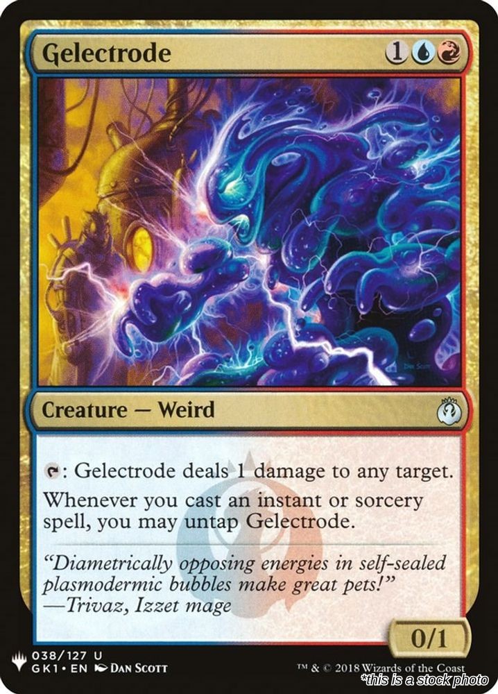 Gelectrode