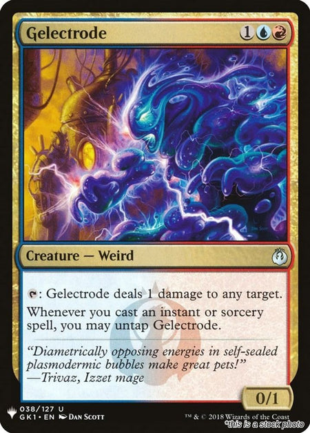 Gelectrode