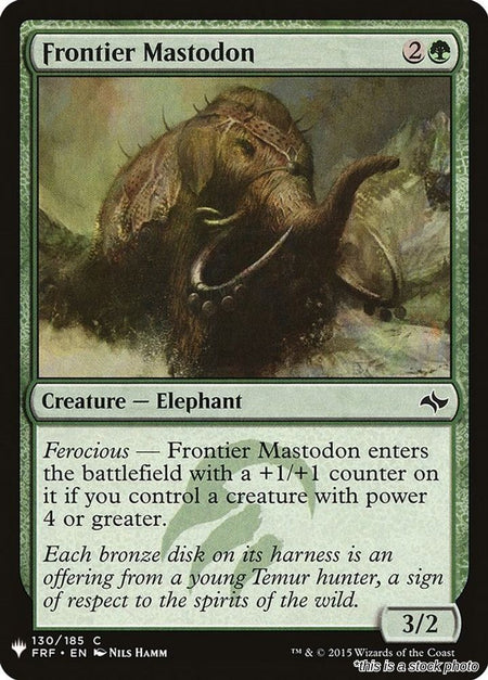 Frontier Mastodon