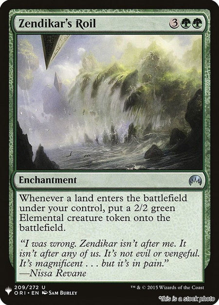 Zendikar's Roil
