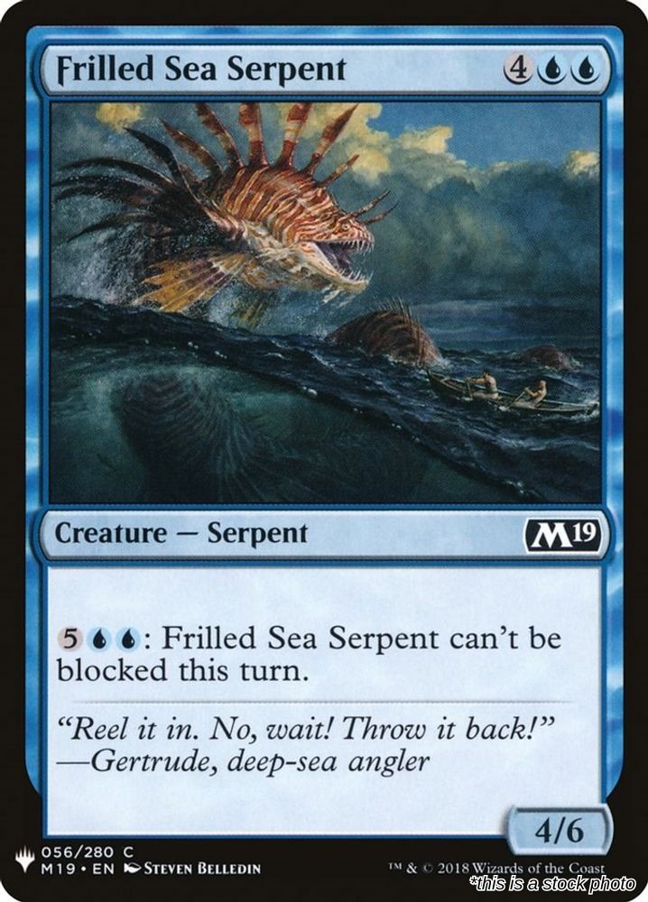 Frilled Sea Serpent