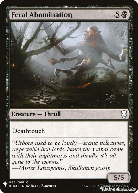 Feral Abomination