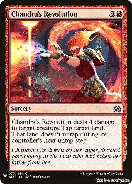 Chandra's Revolution