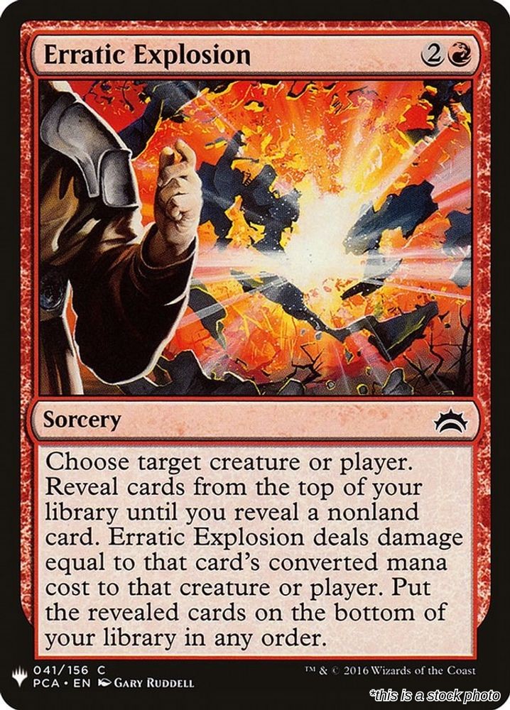 Erratic Explosion