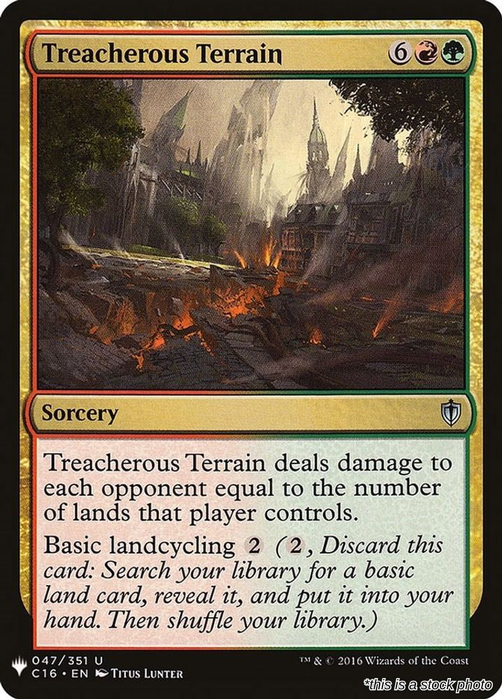 Treacherous Terrain