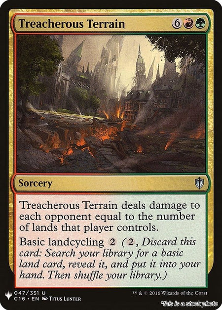 Treacherous Terrain