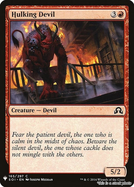 Hulking Devil
