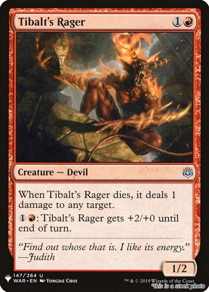 Tibalt's Rager