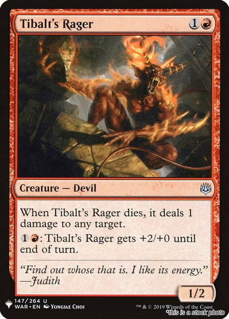 Tibalt's Rager