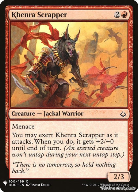 Khenra Scrapper