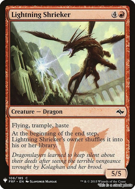 Lightning Shrieker