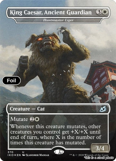 King Caesar, Ancient Guardian - Huntmaster Liger