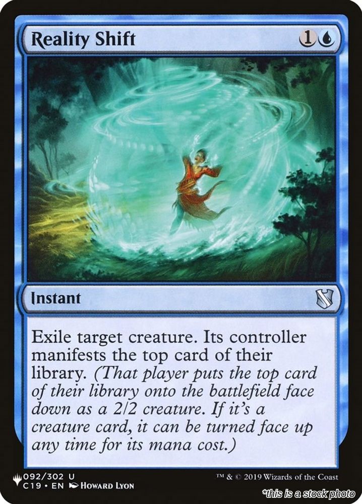 Reality Shift (C19)