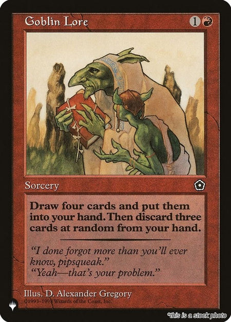 Goblin Lore