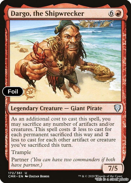 Dargo, the Shipwrecker