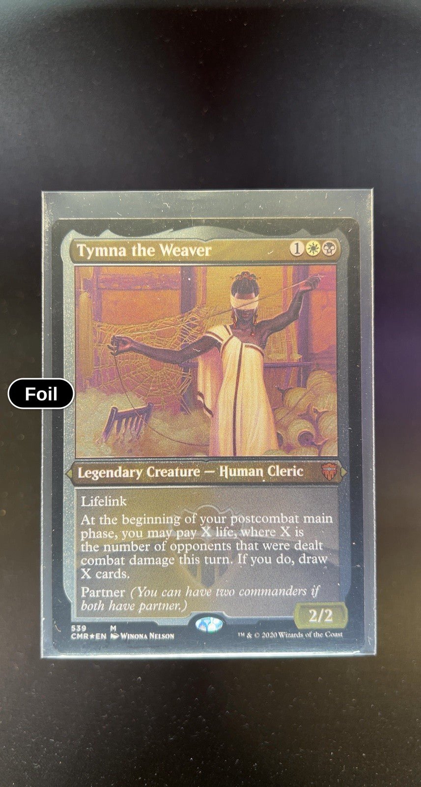 Tymna the Weaver (Foil Etched)