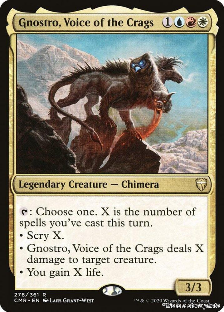 Gnostro, Voice of the Crags